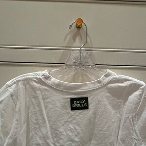 Daily Drills Kids White T-Shirt